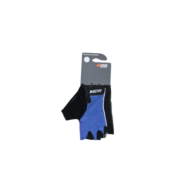 Rękawiczki MDR-125 L mikrofibra/grl/lycra niebiesk