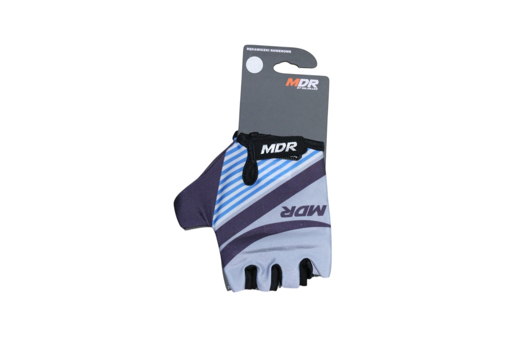 Rękawiczki MDR-187 M mikrofibre/lycra  błekitne
