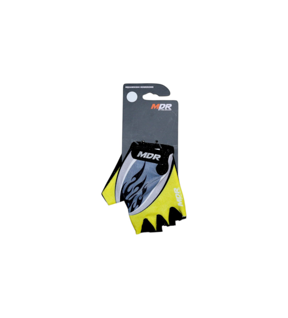 Rękawiczki MDR-191 M mikrofibra/lycra żółte
