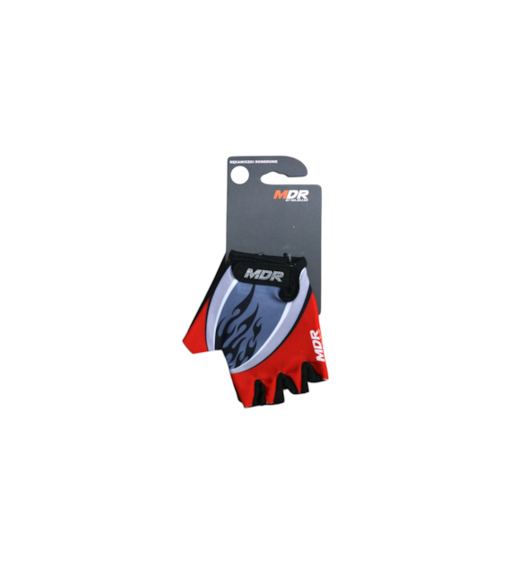 Rękawiczki MDR-191 S mikrofibra/lycra czerwone