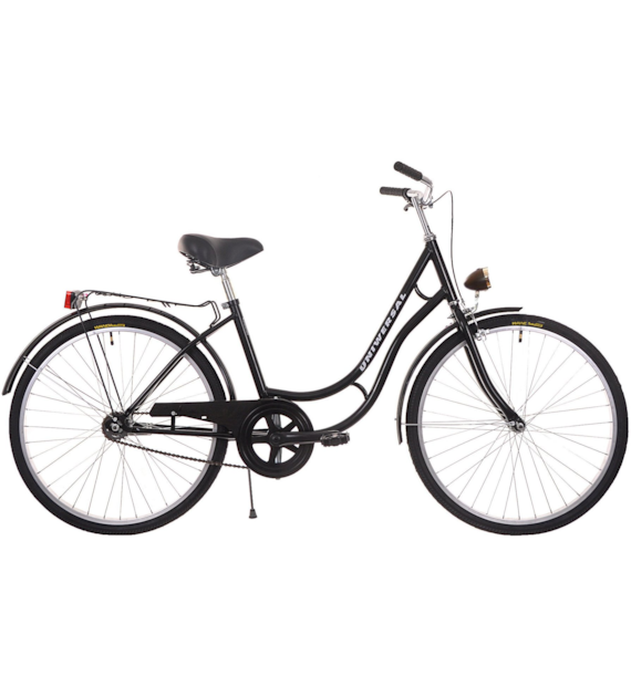 Rower Uniwersal 28  Retro 19  damka czarny Tajwan