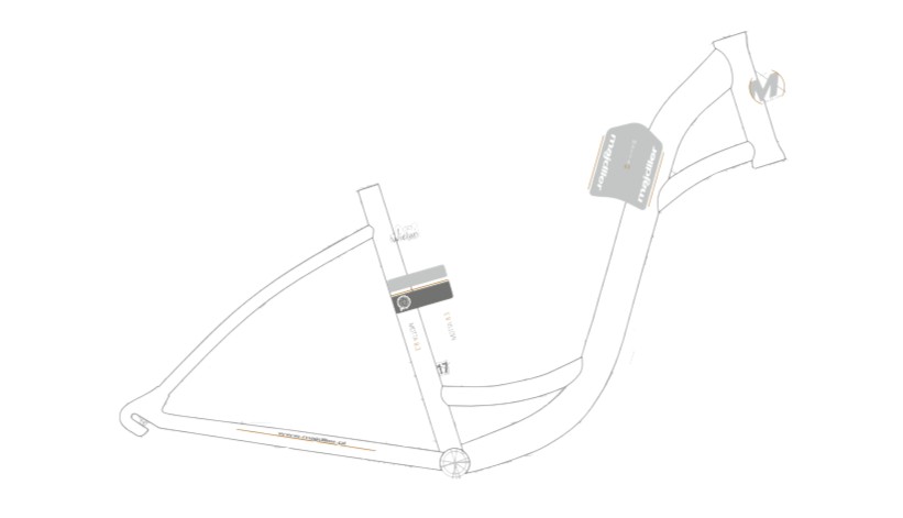 Rower Majdller 28'' MOTTA 8.3 17'' Biały połysk