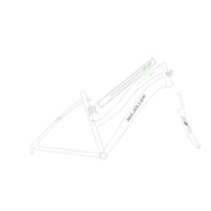 Rower Majdller 28'' MASTER 1.1 17''LadyBiałyTurkus