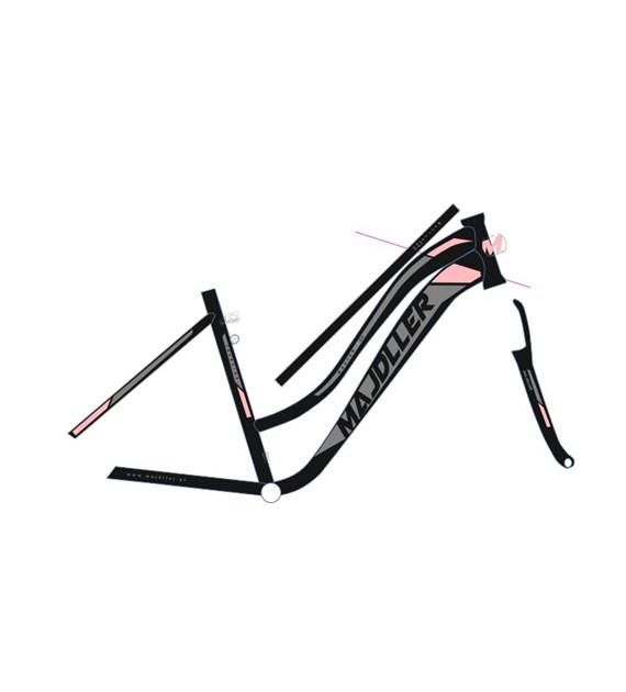 Rower Majdller 28'' MASTER 1.2 CU 17'LadyCzarnoRóż