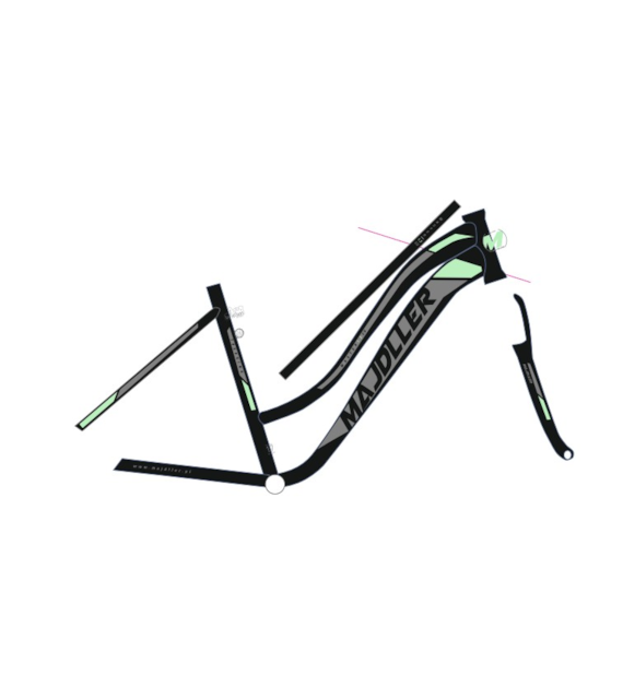 Rower Majdller 28'' MASTER 1.2 CU 17'LadyCzarnoMię