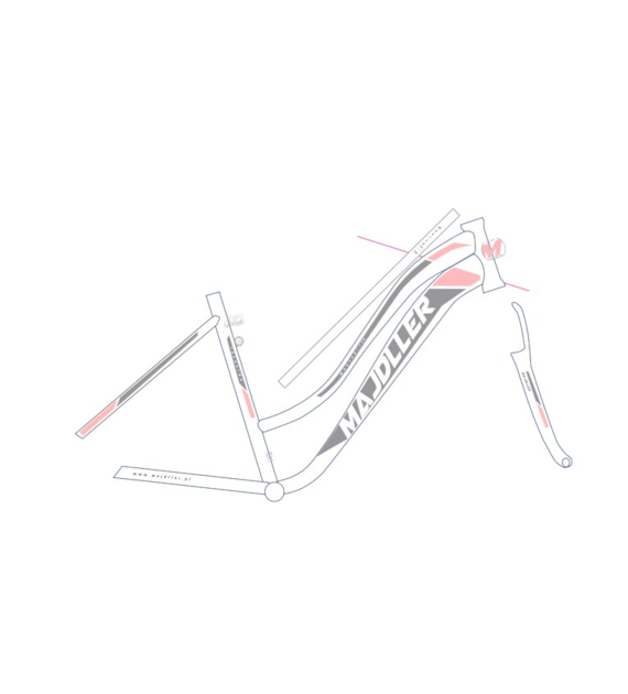 Rower Majdller 28'' MASTER 1.2 CU 17'LadyBiałoRóżo