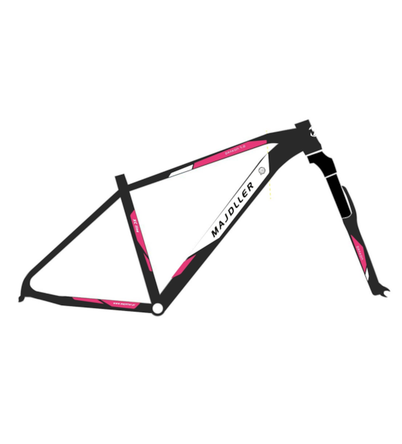 Rower Majdller 27,5'' DRAKON 7.0 2HT 17'' CzarnRóż