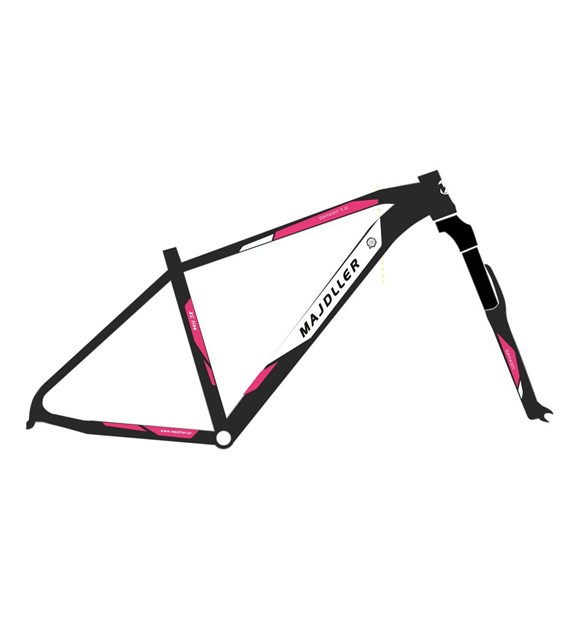 Rower Majdller 27,5'' DRAKON 7.0 2HT 19'' CzarnRóż