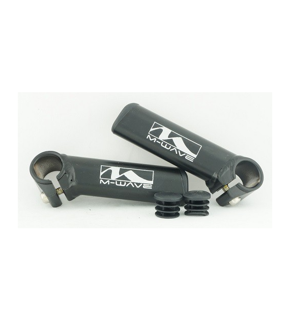 Rogi alum czarne M-Wave krótkie