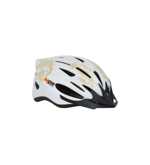 KASK HB25-A L + lampka tył; biały 58-61