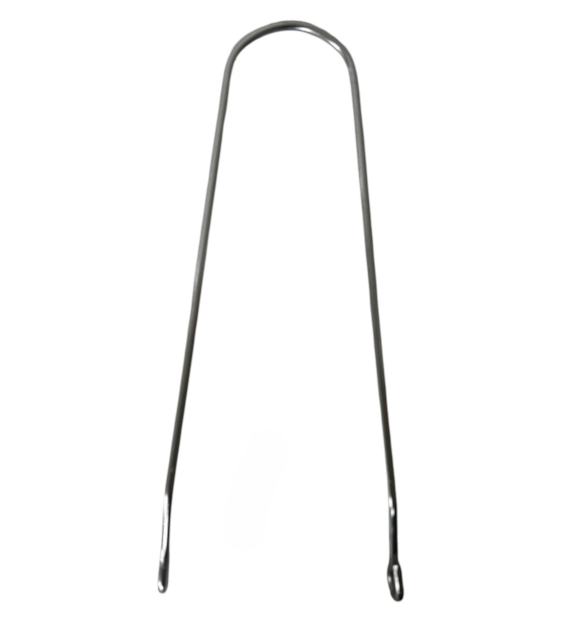 Wspornik błotnika 12  tył srebrny