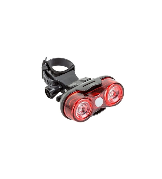 Lampa tył MDR-528-1 bat 2 LED 0,5W 3 funkc bez bat