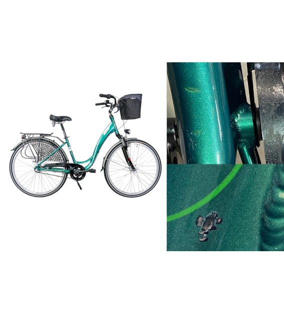 Rower Majdller 28'' MADERA 8.3 17'' Amor.Zielony