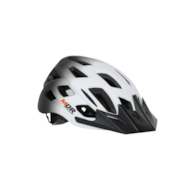 KASK HB3-2_G M + lampka tył; biało-czarny 55-58