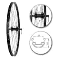 Koło 27,5  przód MTB;ObCza;Pi.Dy6-śr;ŁoMa;Sz-BL