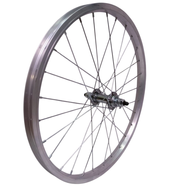 Koło 20  przód srebrne imp