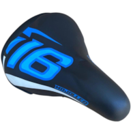 Siodło dziecięce Majdller czarno/niebieskie