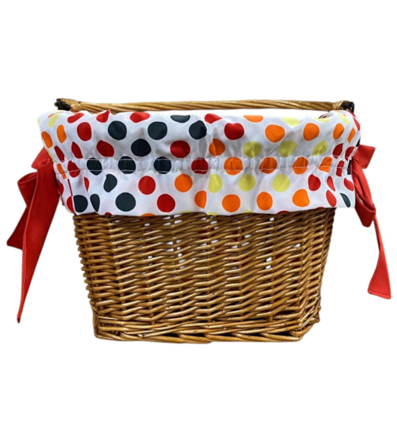 Wkładka kosza kropki kolorowe 142.004