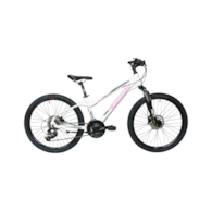 Rower Majdller 24'' DRAKON 4.0 2HT-H 13'' BiałoRóż
