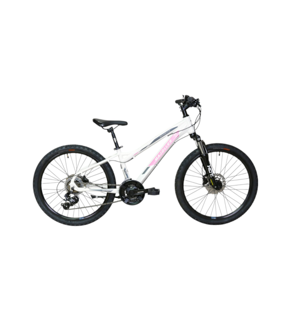 Rower Majdller 24'' DRAKON 4.0 2HT-H 13'' BiałoRóż