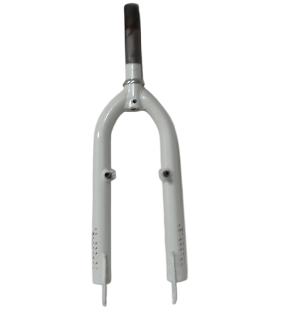 Widelec 20  130/40mm z pivotami Biały