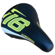 Siodło dziecięce Majdller czarno/żółte