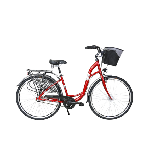 Rower Majdller 28'' MOTTA 8.3 17'' Czerwony połysk