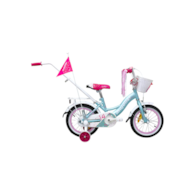 Rower Majdller 14'' STELLA Mięta/Różowy
