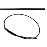 Pancerz prze.4mm;SP4;1450mm Promax czarny z końcó.