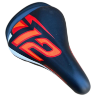 Siodło dziecięce Majdller czarno/czerwone