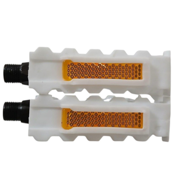 Pedał dziecięcy PVC duży 9/16  biały