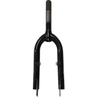 Widelec 16  130/40mm z pivotami Czarny