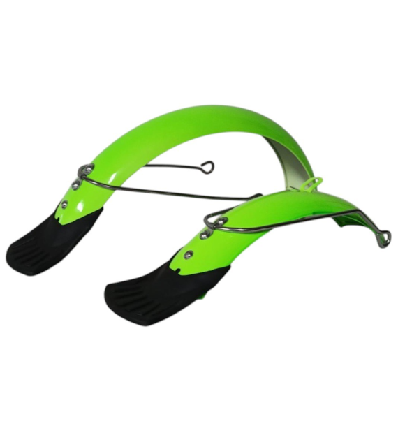 Błotnik 12  P+T stal Zielony neon