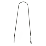 Wspornik błotnika 20  tył srebrny