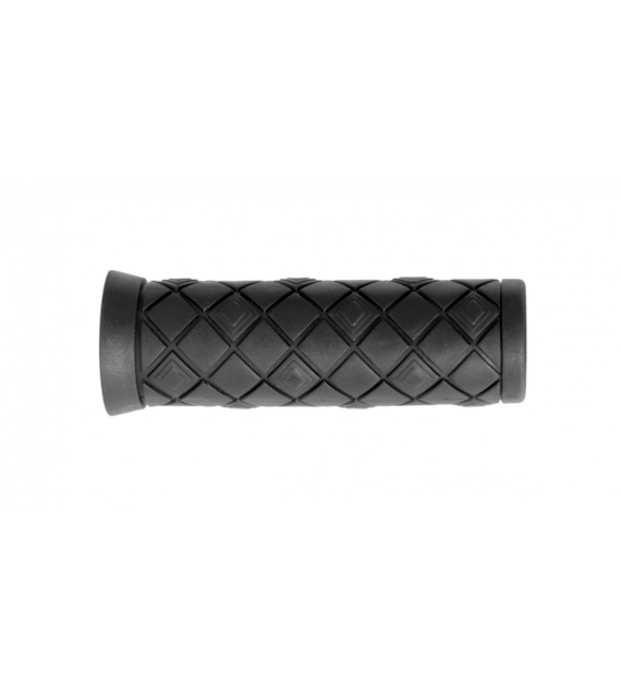 Chwyt kier PVC KARO 90mm czarny 0722