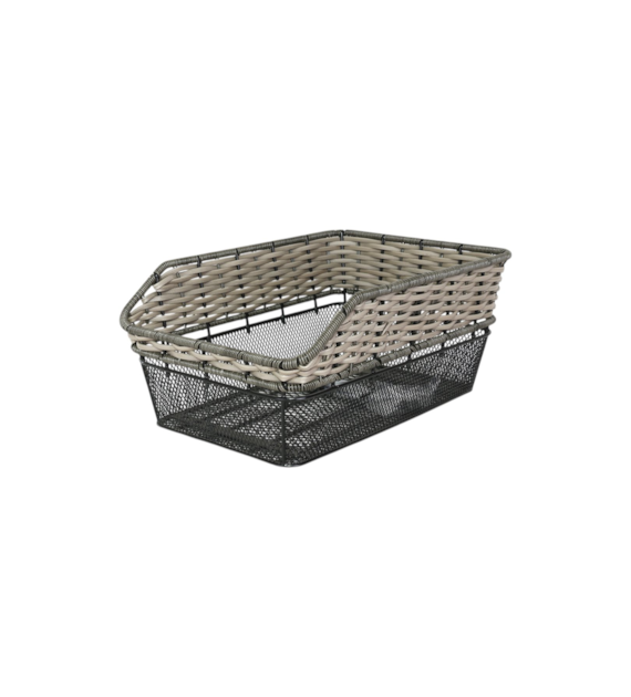 Kosz tył HT-9186 siatka- ratan przykręcany