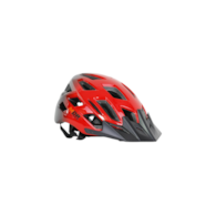 KASK HB3-2_I S + lampka tył; czerw-czarny 53-55