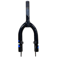 Widelec 12  130/40mm z pivotami Czarny