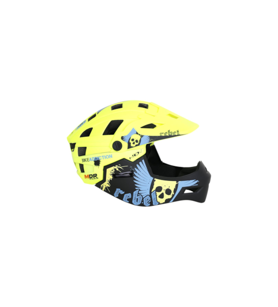 KASK KS11-D L PEŁNY żółto-czarny 58-61