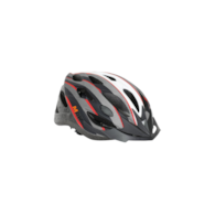 KASK MV23 M szary-biały-czerwony 55-58