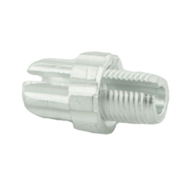 Śruba regul. klam. hamulca M10 Alu srebrna