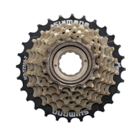 Wolnobieg 7-rzed.SH MF-TZ500 14-28T brązowy