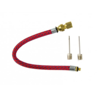 Wężyk do pomki dv/av 25cm + 2 igły