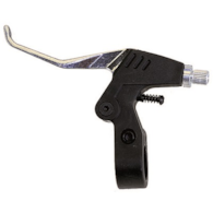 Dźwignia hamulca 2-3 p alu/plast czarno/srebrna