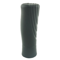 Chwyt kier PVC PIK 120mm czarny 0837