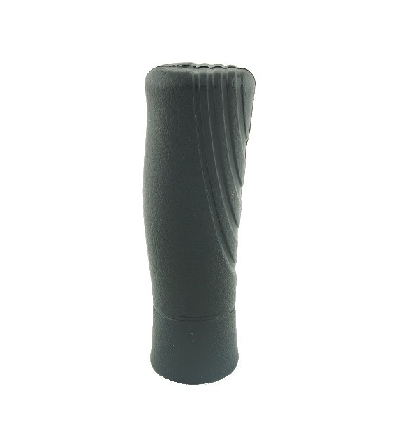 Chwyt kier PVC PIK 120mm czarny 0837