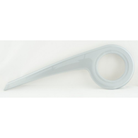 Osłona łańcucha ZULA fi-180mm b/uchwytu srebrna