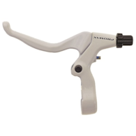 Dźwignia hamulca Promax 3-4 p  alu/alu  biała