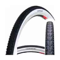 Opona 26x1,75 K-935 Czarna b/biały