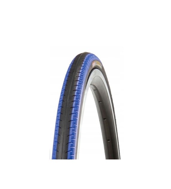 Opona 700x23 K-196 Czarna p/niebieski